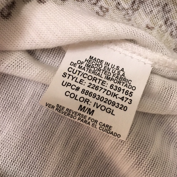 HeartSoul Shimmery Gold Faux Sequin Top - Picture 3 of 7